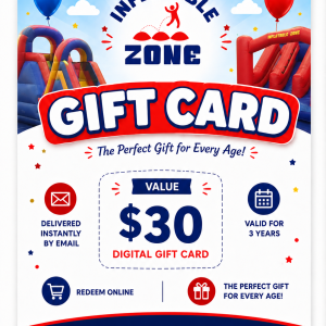 Inflatable Zone $30 Gift Card
