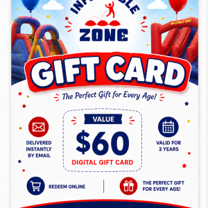 Inflatable Zone $60 Gift Card